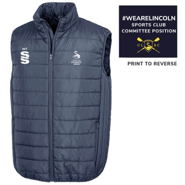Rowing - Padded Bodywarmer : Navy