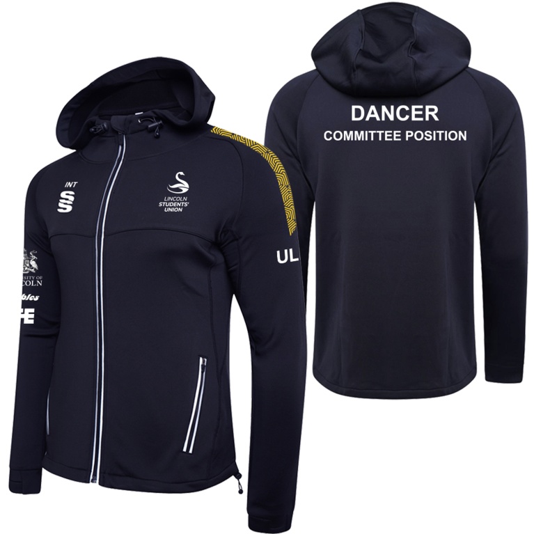 Dance - Dual Full Zip Hoody - Unisex Fit