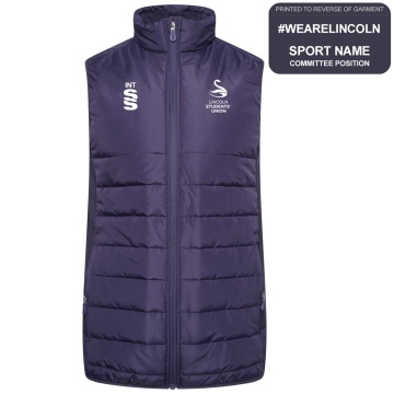 Lincoln Students Union - Active Gilet - Unisex Fit