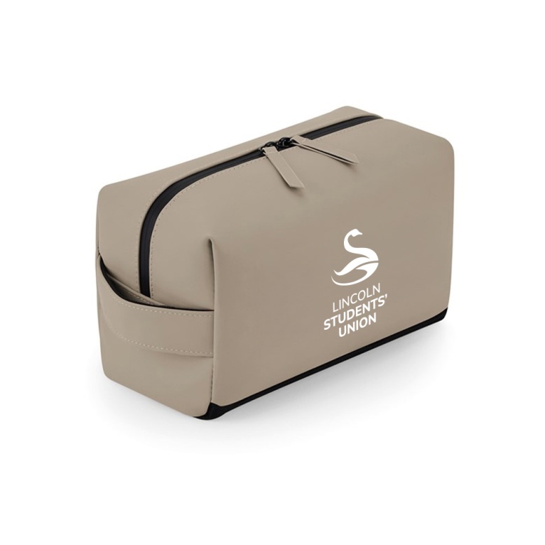 University of Lincoln - Toiletry Bag - Grey