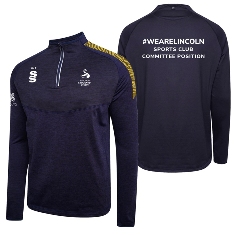 Lincoln Students Union - 1/4 Zip Dual Performance Top - Unisex Fit