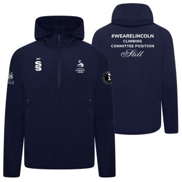 Climbing - Dual Elite 1/4 Zip Hoody / Rain Jacket : Navy
