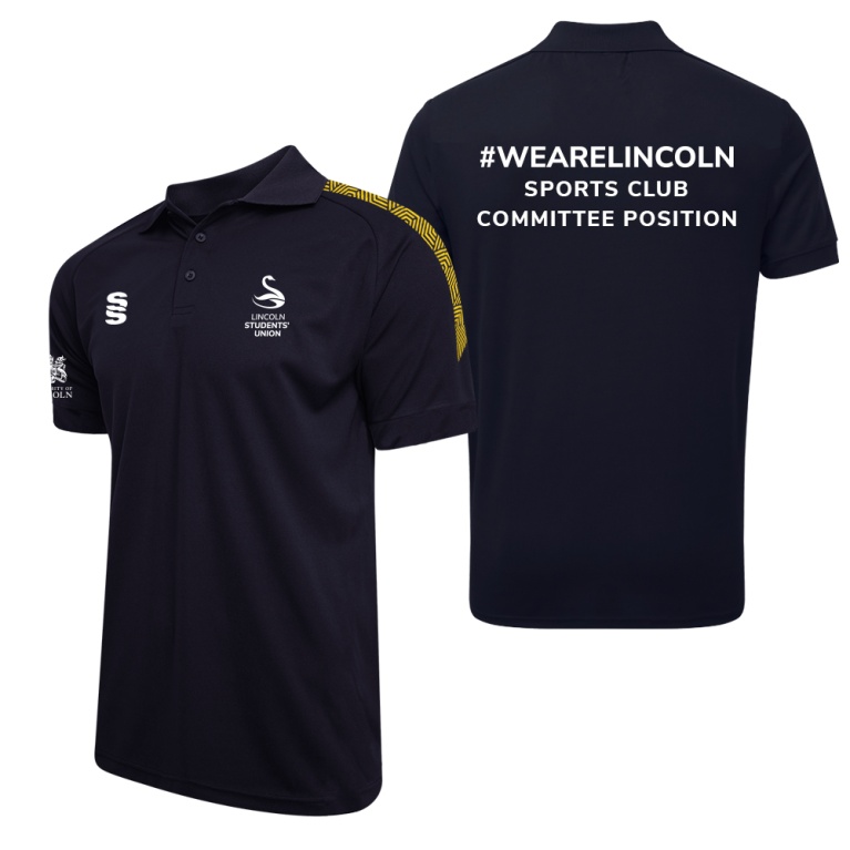 Lincoln Students Union - Dual Solid Colour Polo - Women's Fit