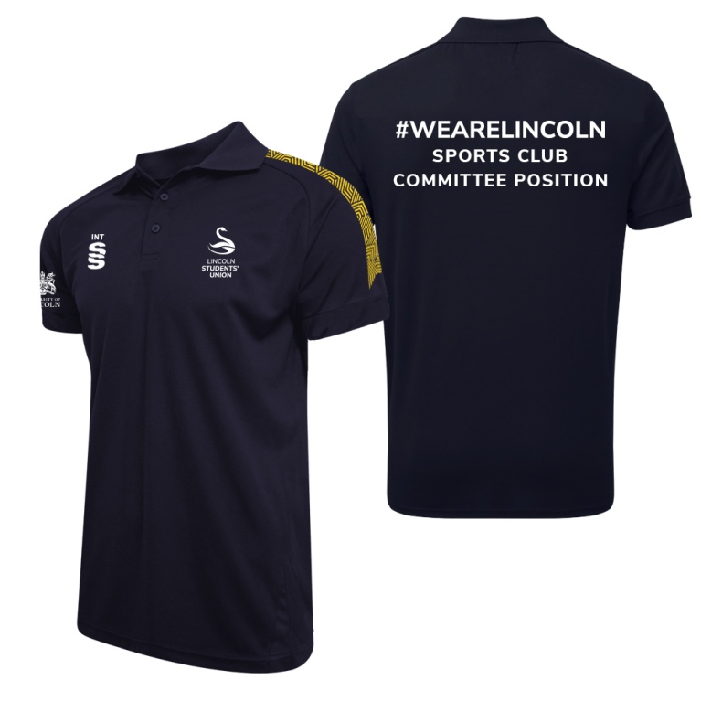 Lincoln Students Union - Dual Solid Colour Polo - Men's/Unisex Fit